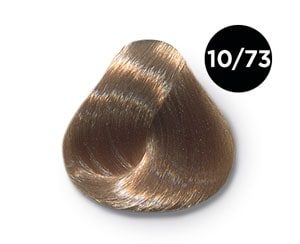 OLLIN performance 10/73 светлый блондин коричнево-золотистый 60мл перманентная крем-краска для волос